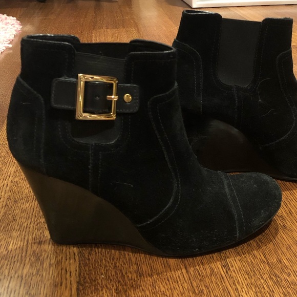 Tory Burch Shoes - Tory Burch Wedge Booties